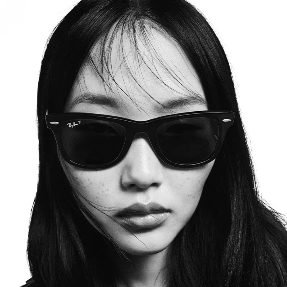 Ray-Ban Black Sunglasses with Dark Lenses